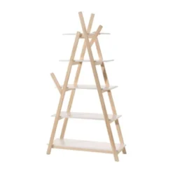 Vipack Kiddy Boekenkast Wit / Naturel