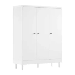 Vipack Kleerkast 3-Deurs - Forrest Beuk - Wit