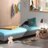 Vipack Modulo Bed 90 x 200 Cm Puzzle Grijs