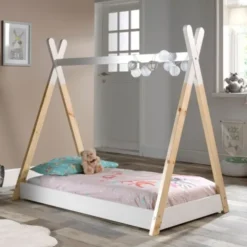 Vipack Tipi Peuterbed Wit 70 x 140 cm