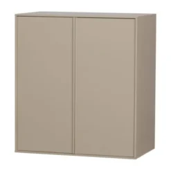 VT Wonen Daily Kast 2-Deurs - 110 x 100 cm - Dakargrau