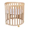 Waldin Oval Combibed 7‑in‑1 - Natural inclusief matras