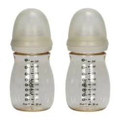 We-Too Standaardfles PPSU - 260 ml - Oatmeal - 2-pack