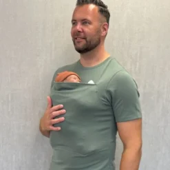 Womboo Buidelshirt - Man - Maat XXL - Zwart
