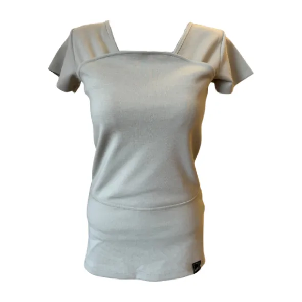Womboo Buidelshirt Vrouw - Taupe - Maat L