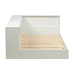 Woood Connect Hoekbed Wit 90 x 200 cm